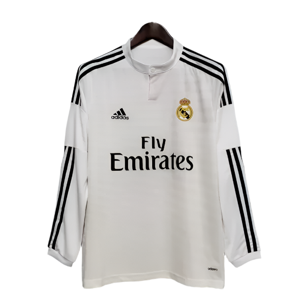 Real Madrid Home 2014-15 Full Sleeves Retro Jersey