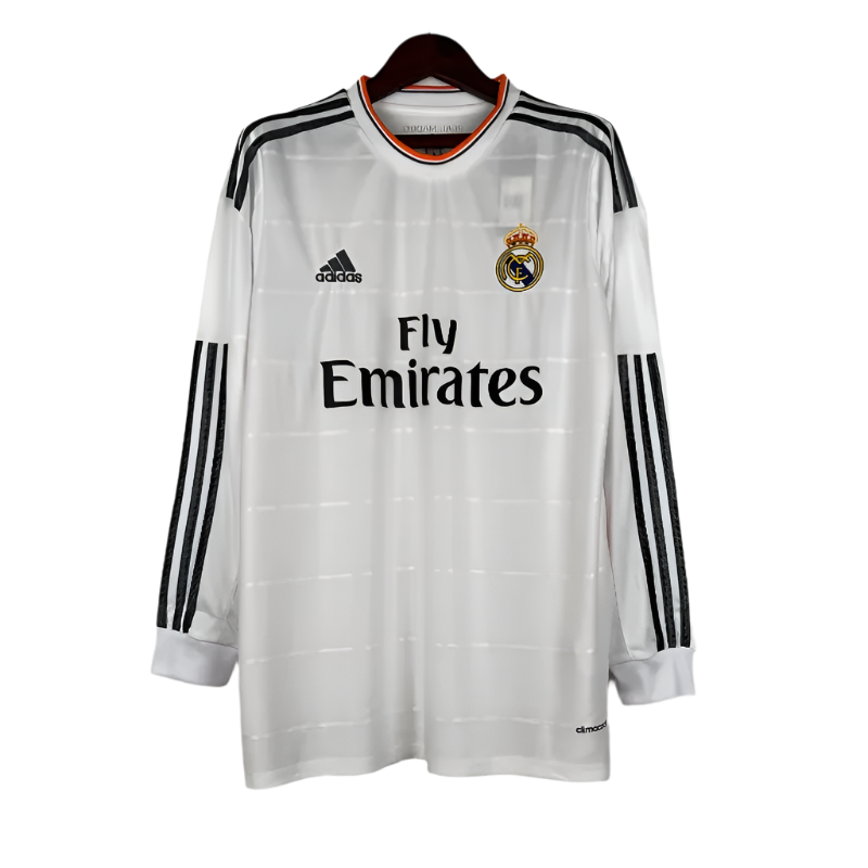 Real Madrid Home 2013-14 Retro Full Sleeves Jersey