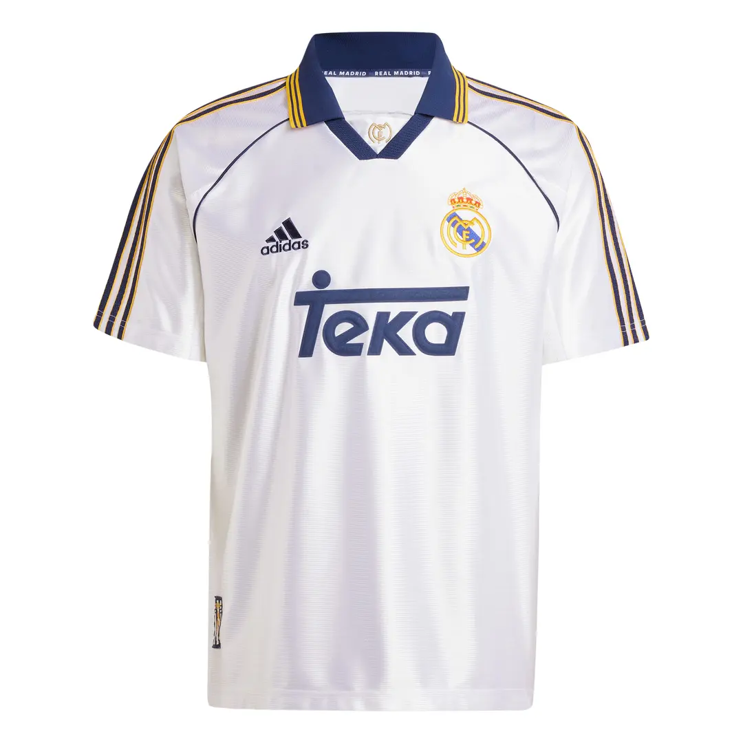 Real Madrid Home 1999-00 Retro Jersey