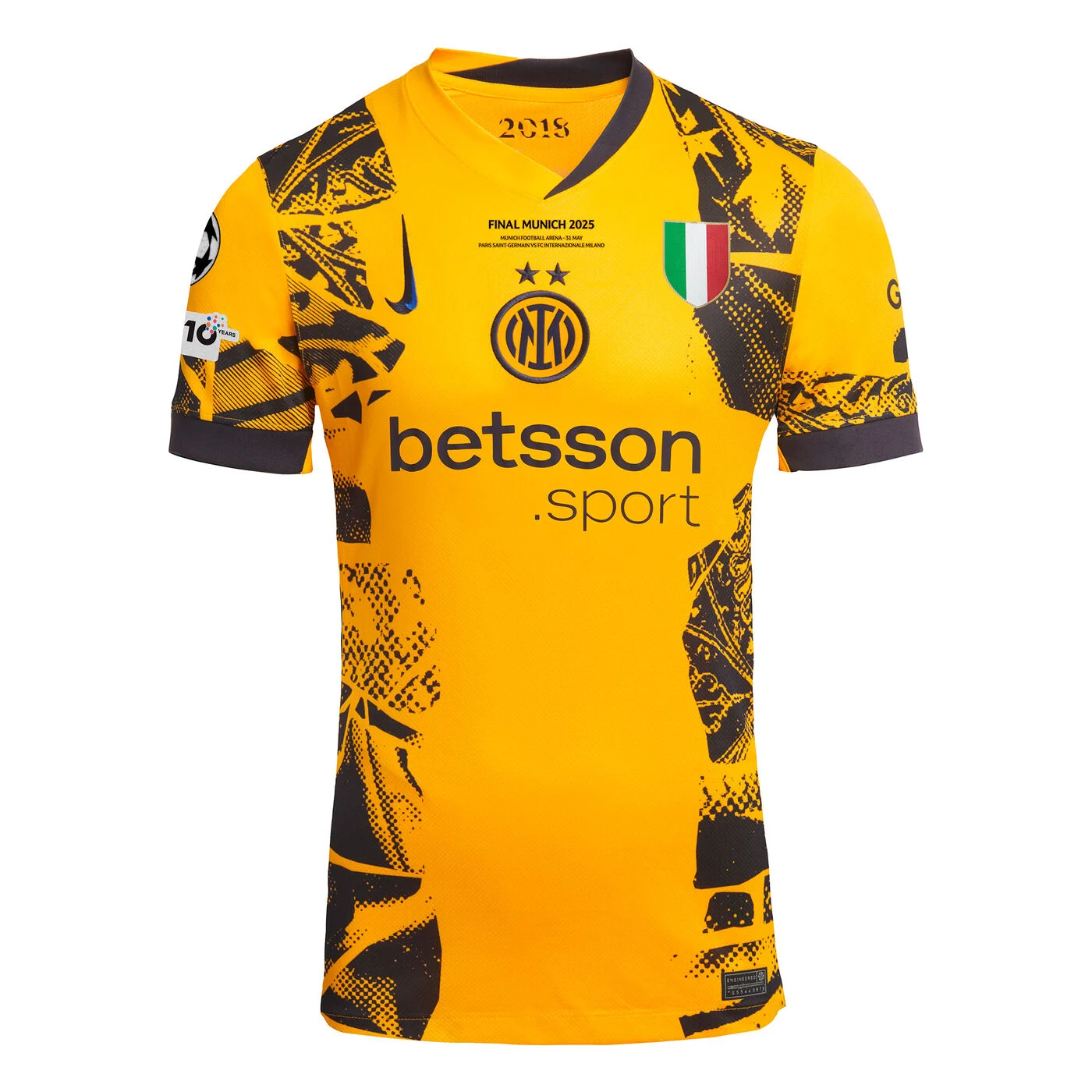 Inter Milan Third UCL Final 2025 Jersey