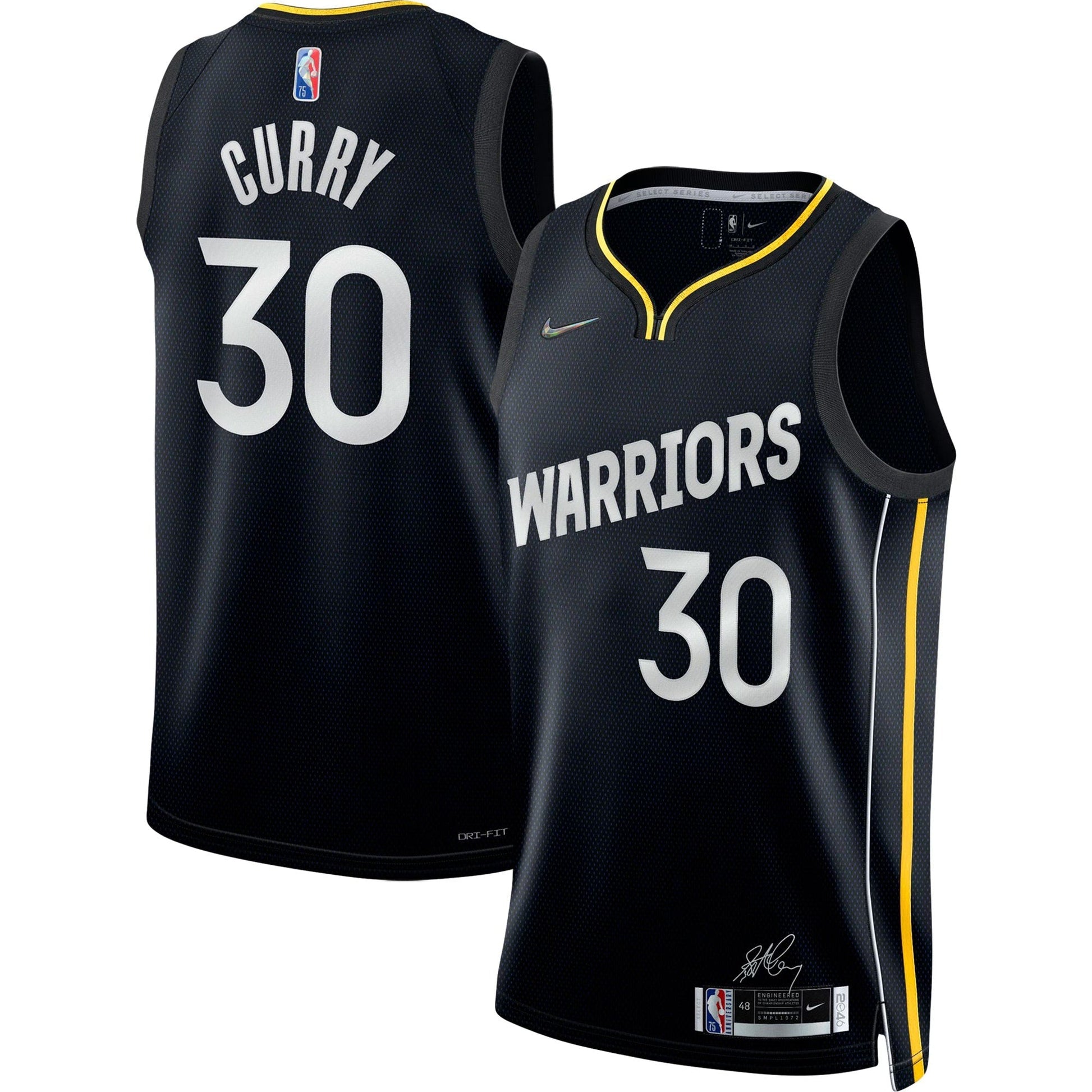 Golden State Warriors Stephen Curry Select Series Jersey 2022