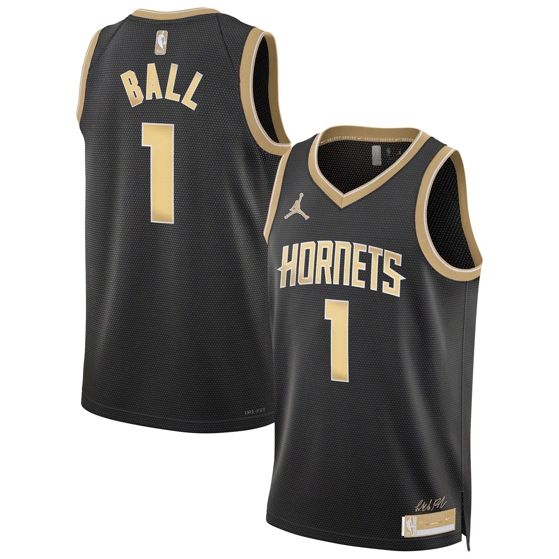 Charlotte Hornets Lamelo Ball Select Series Jersey 2024