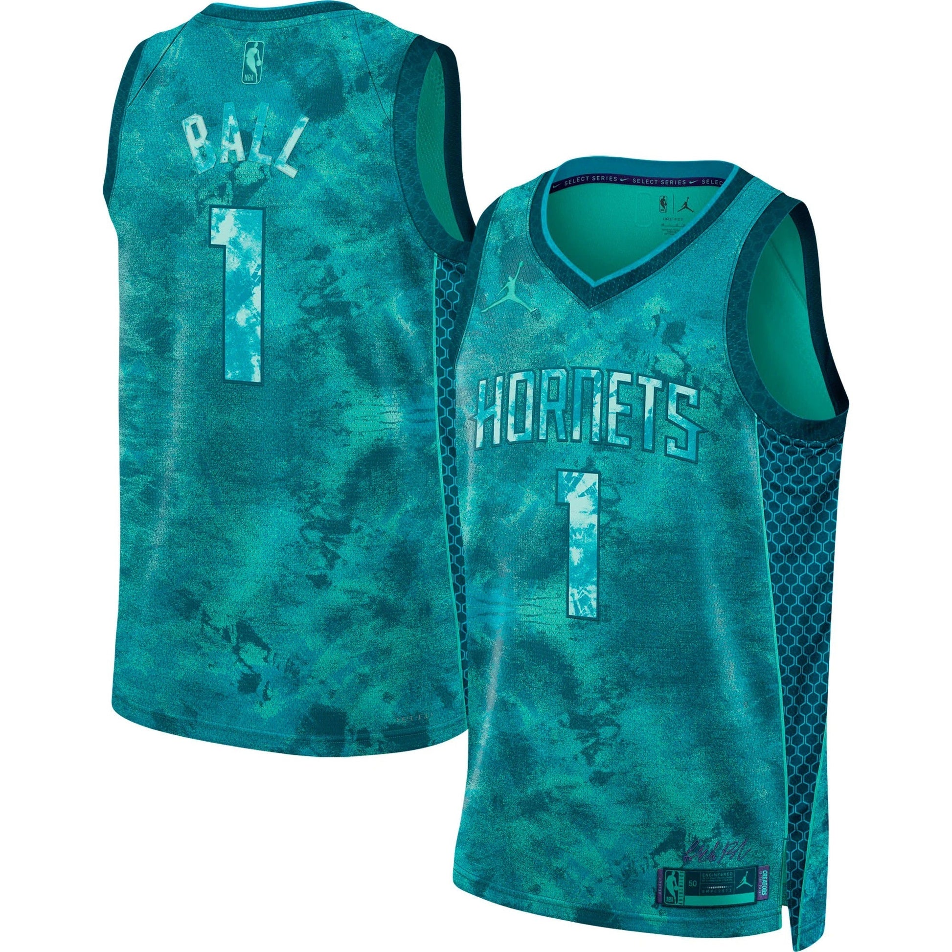 Charlotte Hornets Lamelo Ball Select Series Jersey 2023
